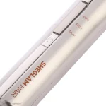 فر کننده مو شیگلم مدل 25mm با پوشش سرامیک پیشرفته، قابلیت تنظیم دما در سه حالت، سیستم گرمایش سریع، چرخش دوطرفه، ضد سوختگی و ضد گره خوردن، صفحه نمایش دیجیتال و طول سیم 1.5 متر - Image 6