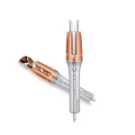 فر کننده مو شیگلم مدل 25mm با پوشش سرامیک پیشرفته، قابلیت تنظیم دما در سه حالت، سیستم گرمایش سریع، چرخش دوطرفه، ضد سوختگی و ضد گره خوردن، صفحه نمایش دیجیتال و طول سیم 1.5 متر - Image 7